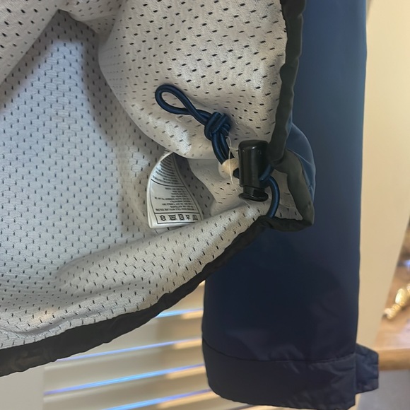 Late 90s Nike Half Zip Windbreaker Small Blue white and black - Picture 5 of 11